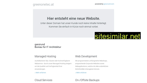 Greenonetec similar sites