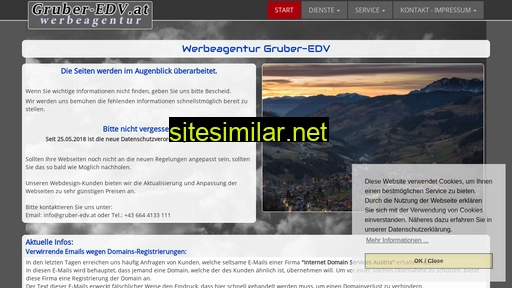 Gruber-edv similar sites