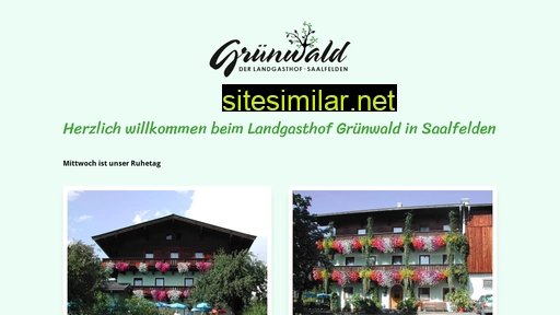 gruenwaldwirt.at alternative sites