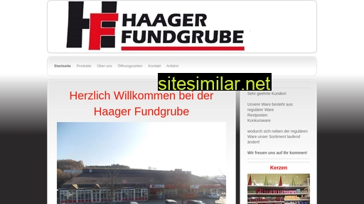 Haagerfundgrube similar sites