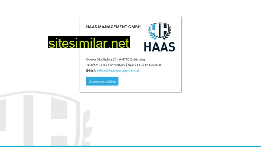 haas-management.at alternative sites