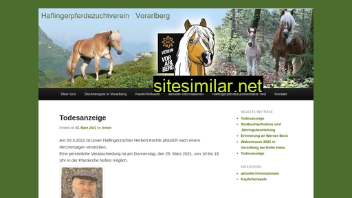 haflinger-vorarlberg.at alternative sites