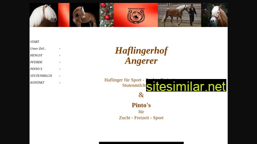 haflingerhof-angerer.at alternative sites