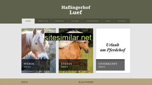 haflingerhof-luef.at alternative sites