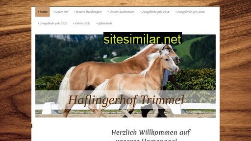 Haflingerhof-trimmel similar sites
