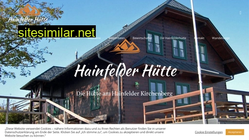 hainfelderhuette.at alternative sites