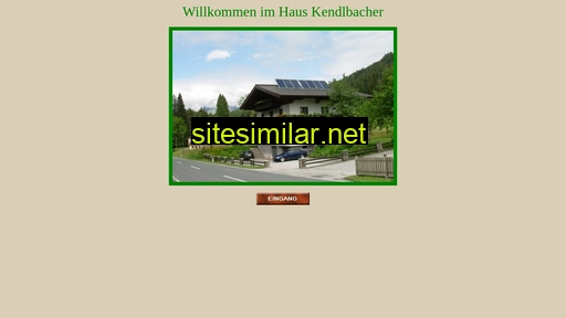 haus-kendlbacher.at alternative sites