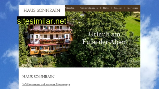 haus-sonnrain.at alternative sites