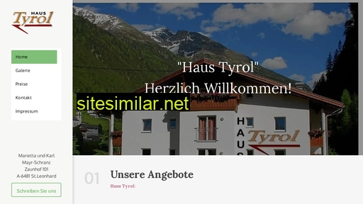haus-tyrol.at alternative sites