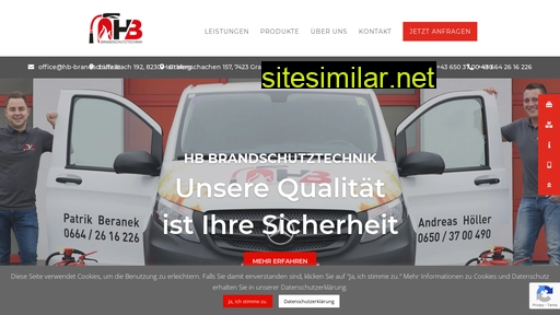 hb-brandschutz.at alternative sites