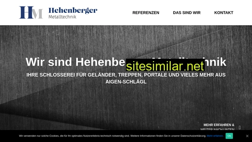 hehenberger-metall.at alternative sites