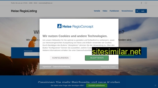 heise-regiolisting.at alternative sites