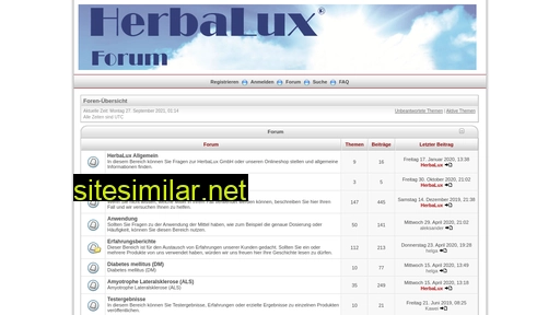 herbalux-forum.at alternative sites