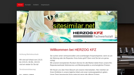 herzog-kfz.at alternative sites