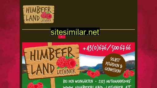 himbeerland-lechner.at alternative sites
