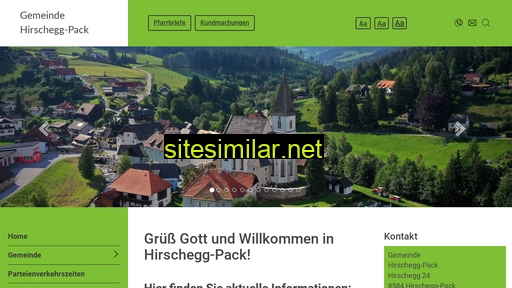 Hirschegg-pack similar sites