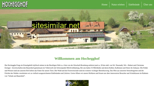 Hochegghof similar sites