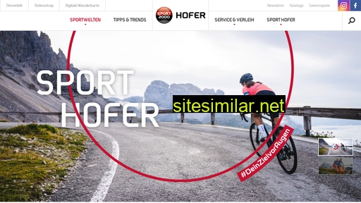 hofer-sport-2000.at alternative sites