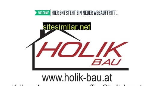 holik-bau.at alternative sites