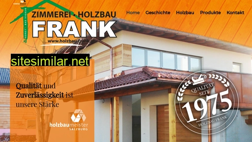 Holzbau-frank similar sites