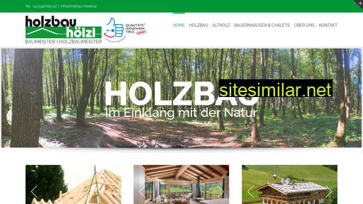 holzbau-hoelzl.at alternative sites