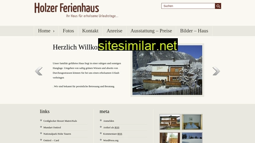 Holzer-ferienhaus similar sites