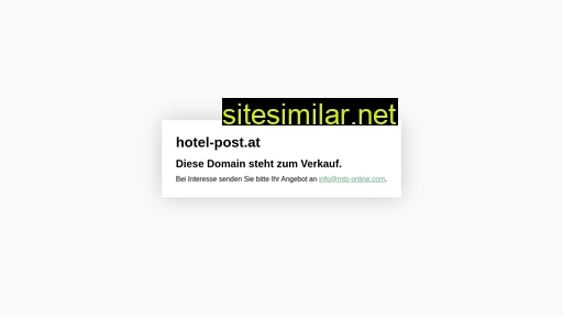 Hotel-post similar sites