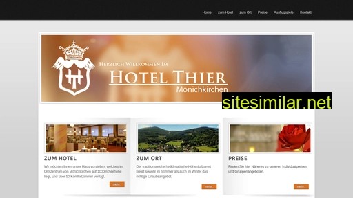 hotelthier.at alternative sites