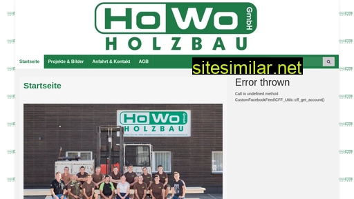 Howoholzbau similar sites