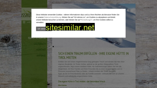Huette-mieten-tirol similar sites