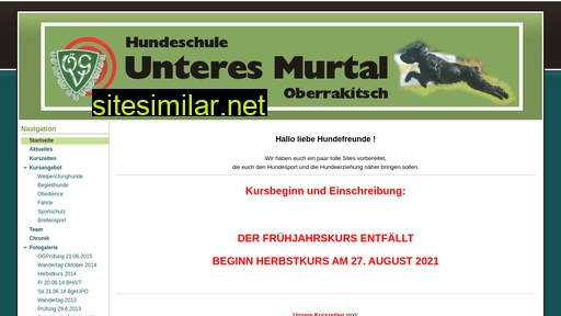 hundeschule-umurtal.at alternative sites
