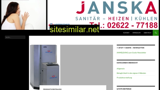 installateur-janska.at alternative sites