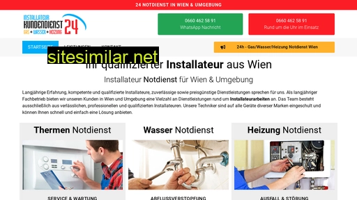 installateur-kundendienst24.at alternative sites