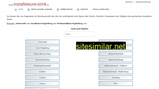 installateure-stmk.at alternative sites