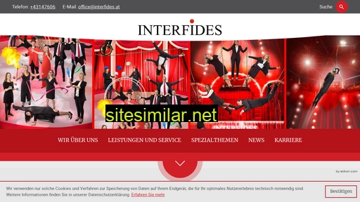 Interfides similar sites