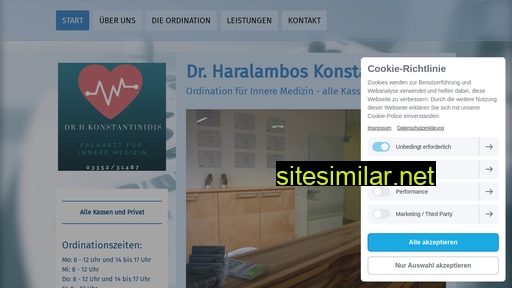internist-drkonstantinidis.at alternative sites