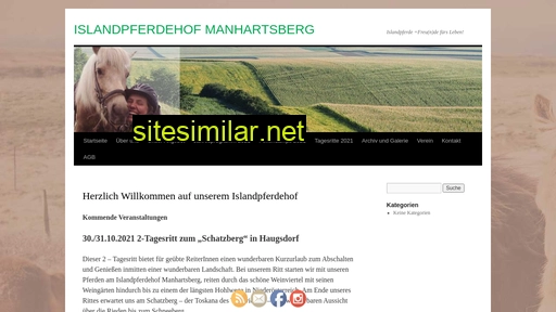 islandpferde-manhartsberg.at alternative sites