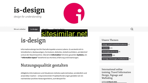 Is-design similar sites