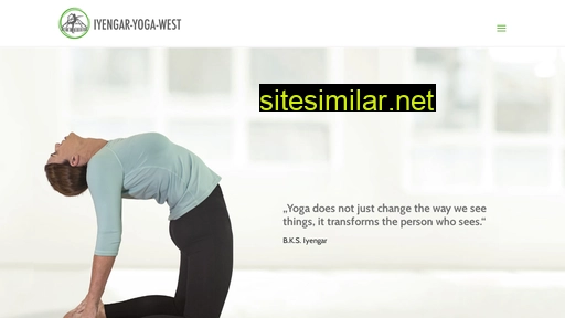Iyengar-yoga-west similar sites