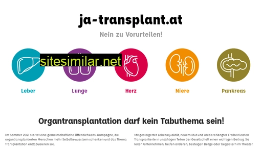 ja-transplant.at alternative sites