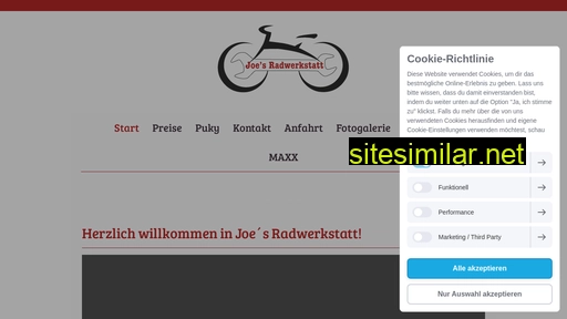 joesradwerkstatt.at alternative sites
