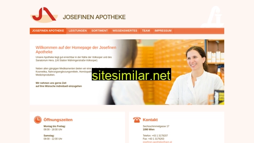 josefinen-apotheke.at alternative sites