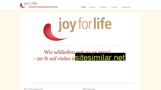 joyforlife.at alternative sites