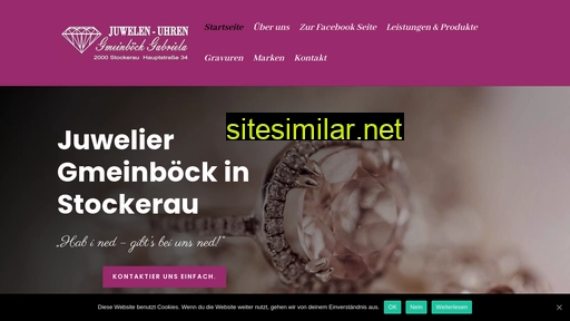 Juwelen-gmeinboeck similar sites