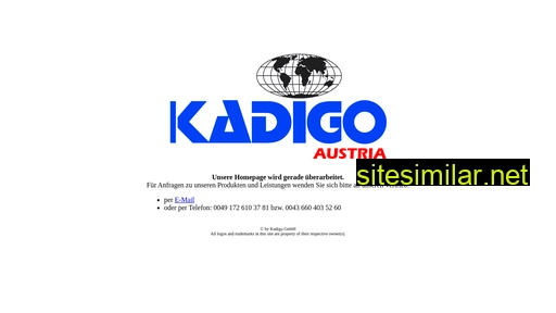 Kadigo similar sites