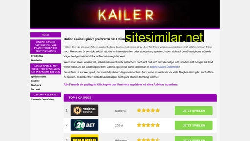 kailer.at alternative sites