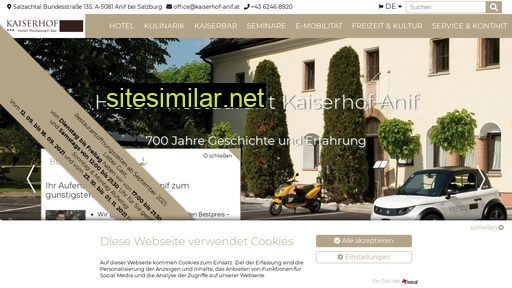kaiserhof-anif.at alternative sites