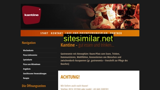 kantine.co.at alternative sites