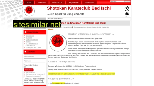 karate-badischl.at alternative sites