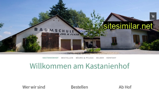kastanienbaumschule.at alternative sites
